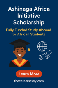 Ashinaga Africa Initiative Scholarship